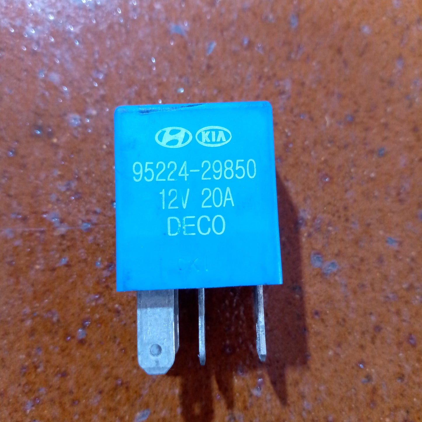 Rele Relay 4 Patas 12v 20amp Azul Hyundai Kia Deco